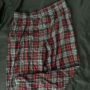 Plaid pajama pants
